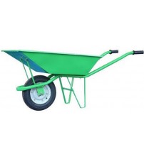 Single Wheel Barrow / Trolley - Green